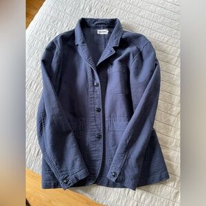 Taylor Stitch Emerson Jacket Navy Double Cloth
